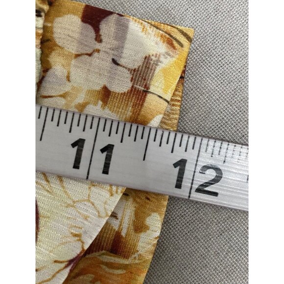 Vintage Retro Flower Pattern Women’s Fit Flare Dress Short Size XS  24” Waist - Picture 6 of 8